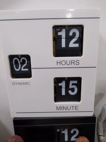 retro saat: Retro divar saatı 🕰️ 🔹 Ölkə daxili pulsuz çatdırılma 📦 🔹Kalendar tipli — 1