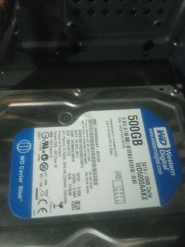 ram ddr2 notebook: WD Caviar Blue 3.5" HDD – 500GB 100% - Brend/model: Western Digital — 2