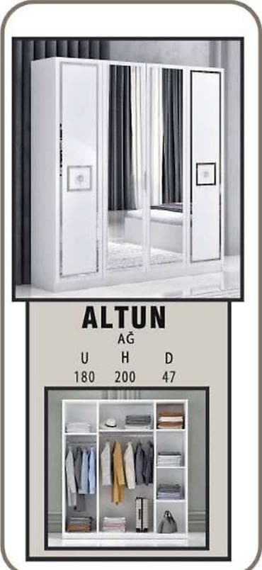 qardirob modelleri: ALTUN geyim dolabı,şkaf,qarderob Fabrik istehsalı mebellərin topdan — 1