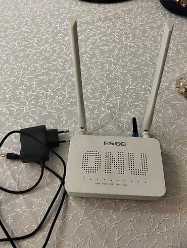 Monitorlar: HSGQ ONU Wi‑Fi router - Fiber optik şəbəkələr üçün ONU (Optical — 1