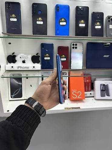 samsung notebooklar: Samsung Galaxy A50, rəng - Mavi, İki sim kartlı — 2