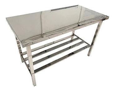 Paslanmayan poladdan hazırlanmış iş masası - Material: AİSİ