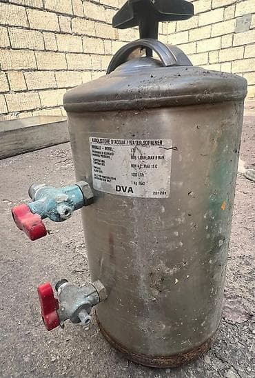 buxar aparat: Sənaye tipli su yumşaldıcı və paslanmayan poladdan çoxmərhələli filtr — 1