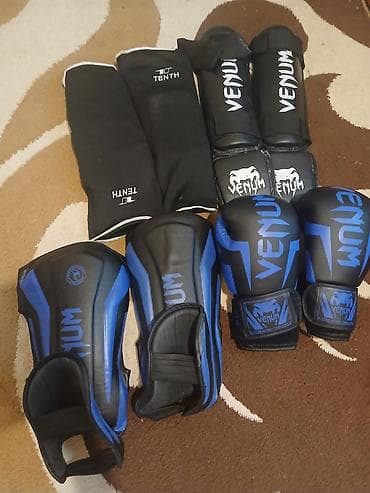 kask boks: MMA/kickboks avadanlıqları dəsti - Brend: Venum və Tenth - Tərkib: • — 1
