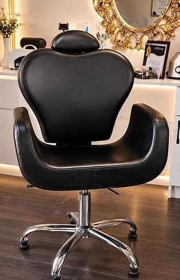 Salon kreslosu – peşəkar istifadə üçün - Material: yumşaq, asan