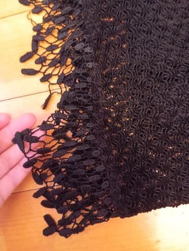 Şortlar: Qara krujeva paltar - Model: uzunqol, dar kəsim, dizə yaxın uzunluq - — 2