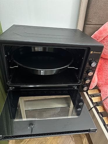 Zimmer elektrik mini-fırın - Geniş şüşə qapı və daxili işıqla