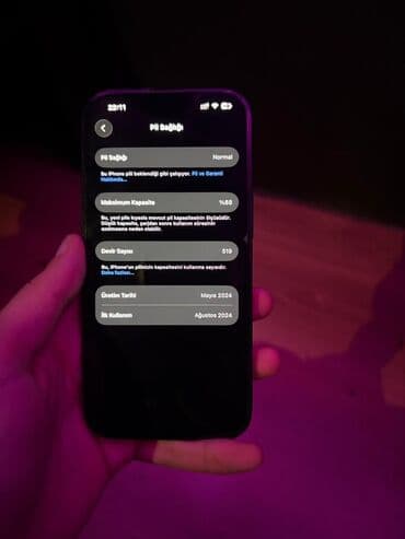 iphone kamera qoruyucu: IPhone 15, Qara, Face ID — 2