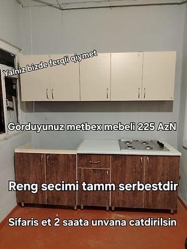 90: &Sara Hal hazirda metbex mebellerimiz endirimle 270 azn deil cemi — 6