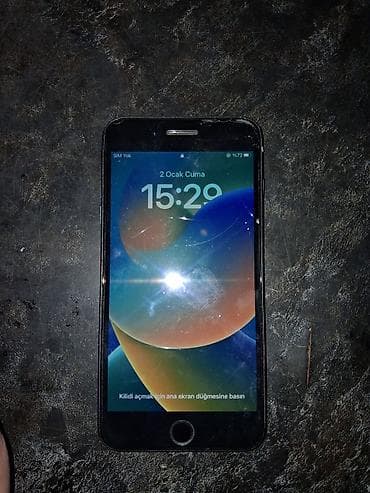 IPhone 8 Plus, 64 GB, Matte Space Gray, Qırıq
