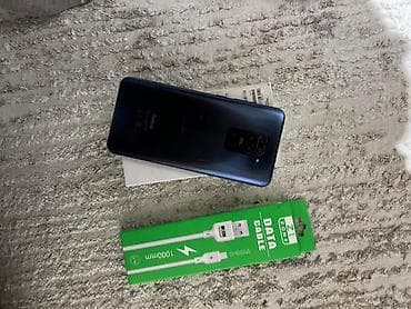 telefon samsuq: Redmi Note 9, 64 GB, rəng - Boz, Barmaq izi, Face ID — 4