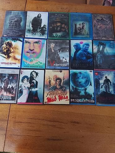 kaset aux: DVD kolleksiyası – müxtəlif janrlarda filmlər və seriallar Tərkib — 1