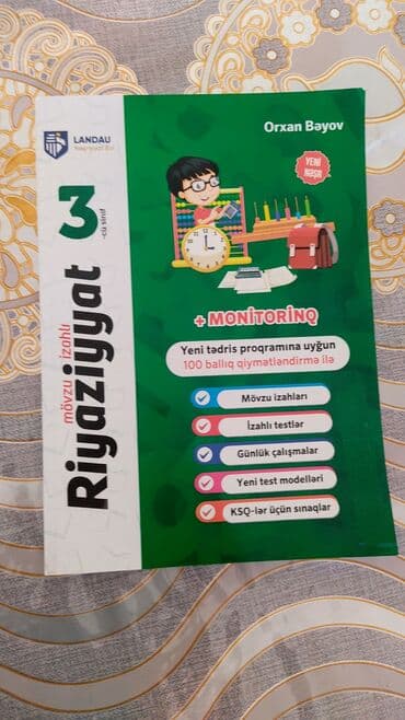Riyaziyyat 3-cü sinif, 2024 il, Pulsuz çatdırılma lalafo.az -da Riyaziyyat 3-cü sinif, 2024 il, Pulsuz çatdırılma
