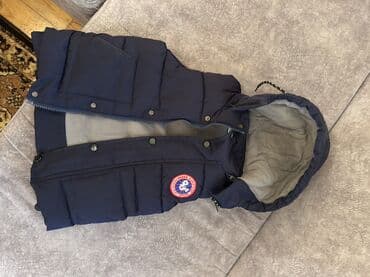 Uşaq üçün qalın, kapüşonlu şişmə jilet. - Brend: BINBIN baby - Ölçü