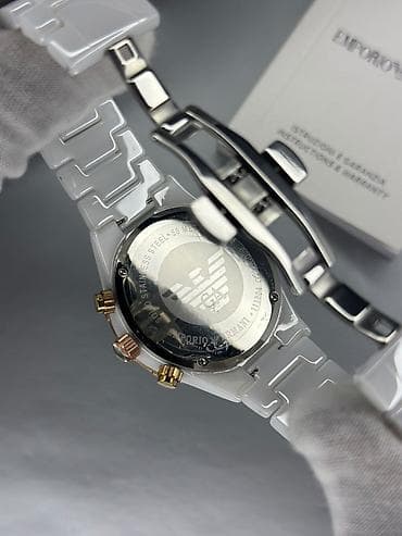 Emporio Armani Ceramica xronoqraf qol saatı - Korpus və qolbaq — 3