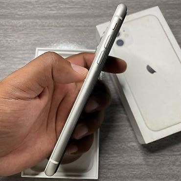 apple watch 1: IPhone 11, 128 GB, Ağ, Zəmanət, Kredit, Simsiz şarj — 3
