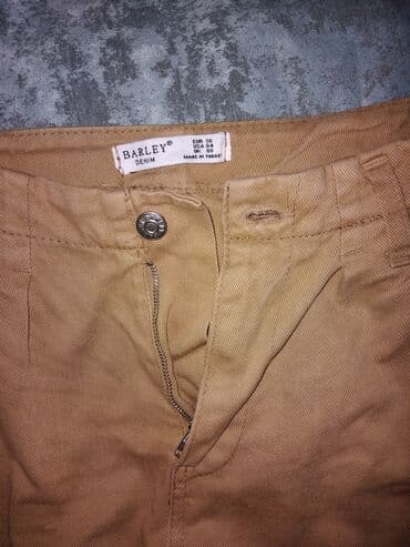 cins şalvar modelleri 2023: Cinslər, S, rəng - Bej — 2