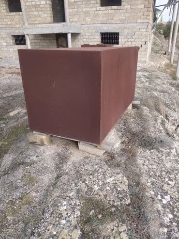 su kranları: Metal su/yanacaq çəni - Material: qalın divarlı polad - Forma — 8