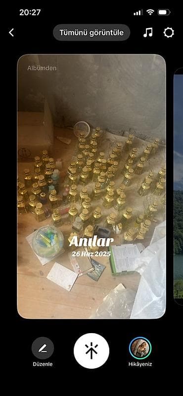 Qızılı şüşə qab. Satilir 98 ededi bir ededi 4 azn — 3