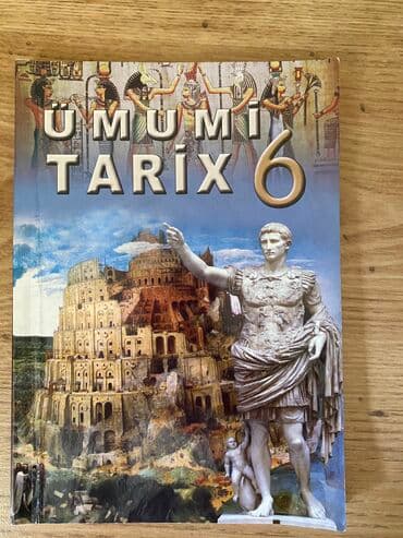 Ümumi tarix 6cı sinif dərslik yaxşı vəziyyətdədiraz istifadə
