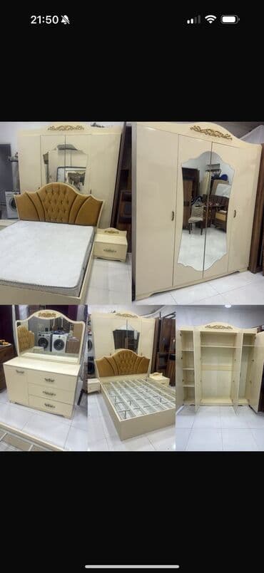 İkinəfərlik çarpayı, Dolab, İşlənmiş