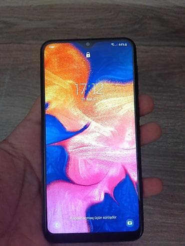 Samsung Galaxy A10, 32 GB, rəng - Qara, İki sim kartlı