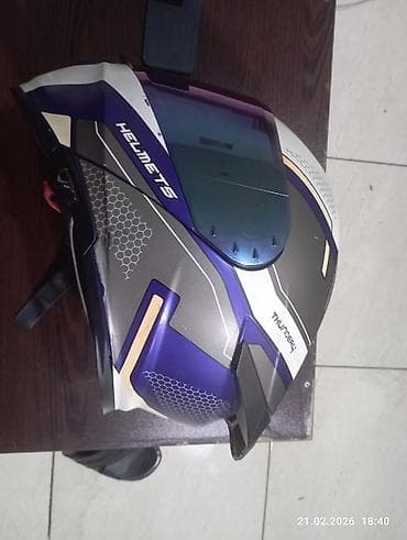 Мопеды, скутеры: Motodəbilər üçün tam üzlü kaska – Venom/Thunder4 dizaynı - Korpus — 2