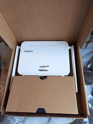 d link: Nokia Wi‑Fi marşrutizatoru - Rəng: ağ, iki yan antenalı dizayn - Ön — 2