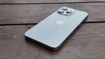 iphone 15 kredit: IPhone 15 Pro Max, 256 GB, Gümüşü, Face ID — 1