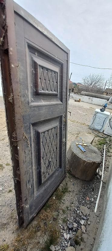 qaplar ev: Mənzil üçün İşlənmiş Giriş qapısı Çərçivə ilə, Zəmanətsiz, Ödənişli quraşdırma, Ünvandan götürmə — 2