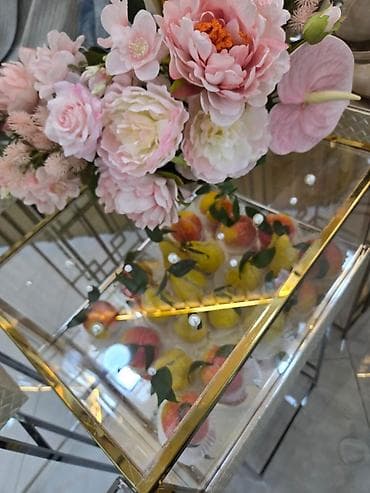 podium boutique: Xonçalar – premium təqdimat üçün dekorativ set - Məhsul: Oresteklo — 10
