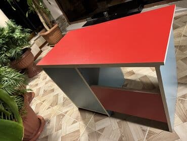 детская парта со стульчиком: Для девочки и мальчика, С выдвижными ящиками, Письменный стол, Без стульев — 3