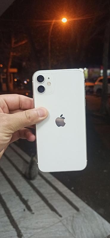 ucuz ıphone: IPhone 11, 128 GB, Ağ, Face ID — 1