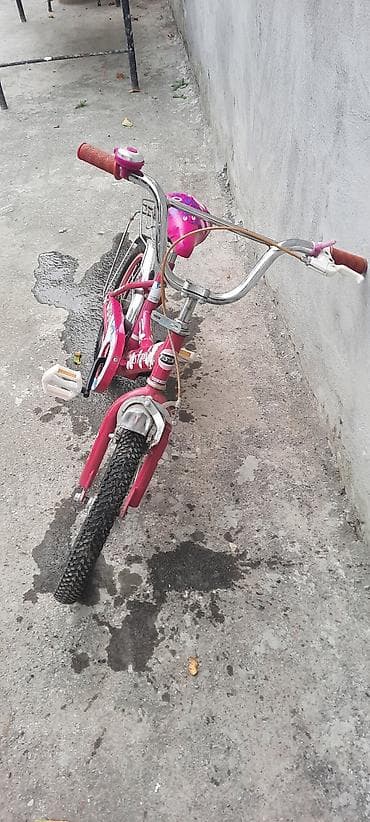 Спорт и хобби: Uşaq üçün Vista markalı velosiped. Parlaq çəhrayı rəngdədir və — 3