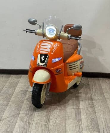детские мотоциклы на аккумуляторе: Vespa uşaq elektrik motosiklləri uşaqlar, xüsusən də qızlar üçün ətraf — 3