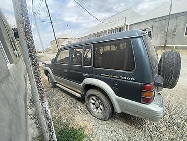 avtobus satilir: Mitsubishi Pajero: 2.8 l | Ofrouder/SUV — 7