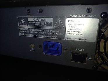 dynacord pm 1000 1: Dynacord PowerMate 1600-3 gücləndiricili mikser - Almaniyada istehsal — 2