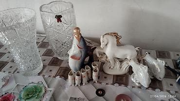 Fiqur, Keramika, rəng - Ağ