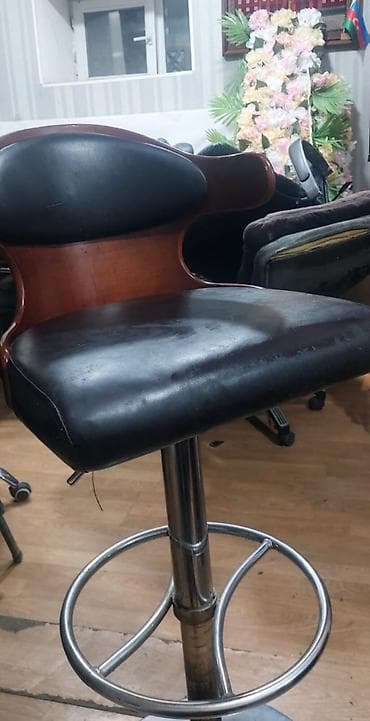 Reklam lövhələri: Bar Oturacagı 1 ədəd təzə kimi mexanizm işləyir — 2