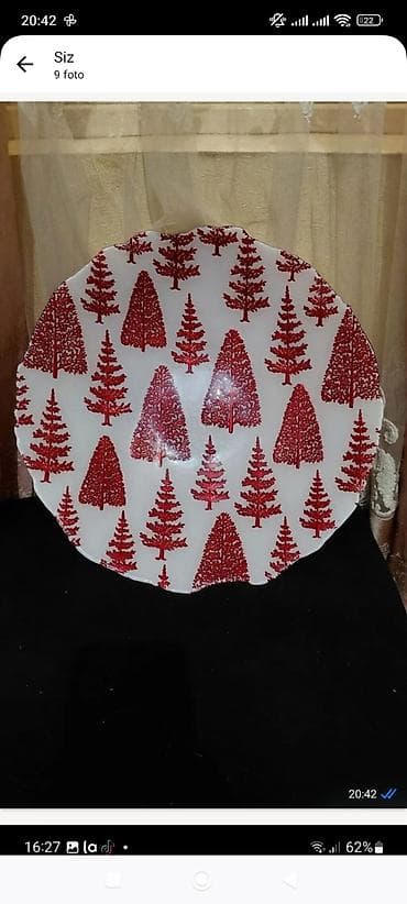 meyve qabı: Dekorativ vazalar və meyvəqabları dəsti cut qədimi antiq meyvə qabı — 1