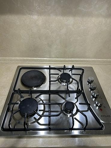 testa soba: Qarışıq sobası Quraşdırılan, 4 gözlü, İşlənmiş — 1