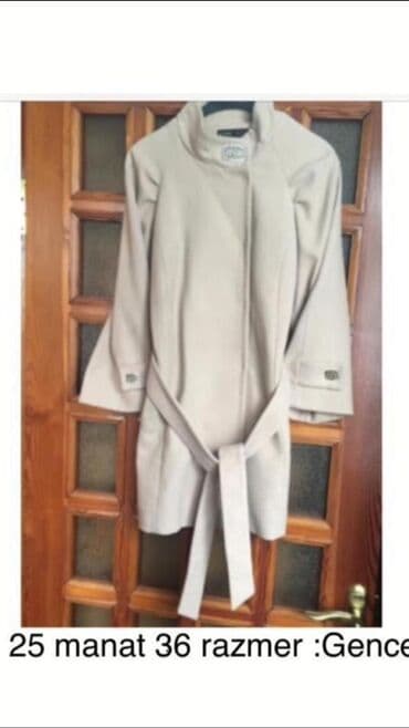 qadınlar üçün təbii dublyonkalar: Palto, M, rəng - Qırmızı — 3