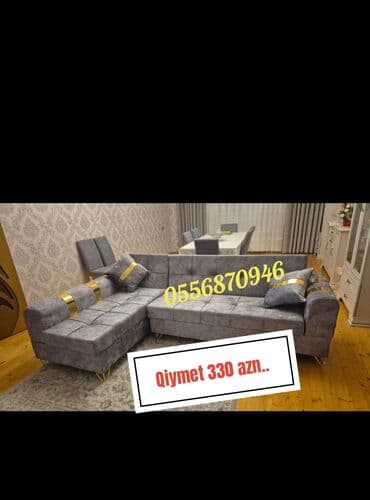 mətbəx ucun divan: Künc divan, Yeni, Açılan, Bazalı, Parça, Pulsuz çatdırılma — 8