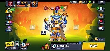 Brawl Stars oyun hesabı - Kupa: 1065 - Brawl Pass səviyyəsi: 15 -