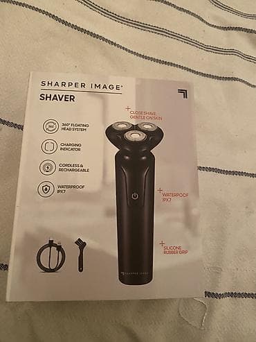 Su qızdırıcı kranlar: Sharper Image Shaver – elektrik ülgüc - 360° hərəkətli başlıq — 2