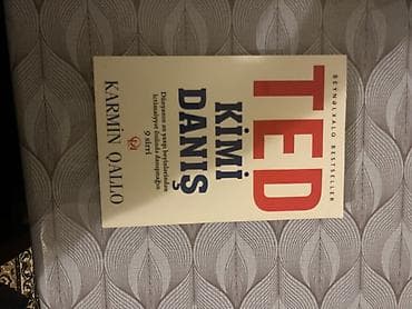 Məhsul: “TED kimi danış” – Karmin Qallo Nəşr: Qanun Nəşriyyatı — 1