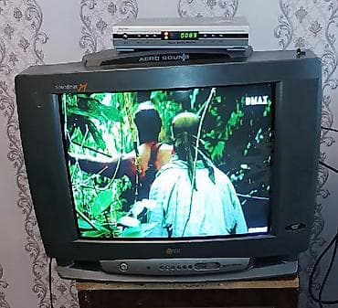 kiçik tv: - LG kineskop televiziya (CRT) - Ekran ölçüsü təxminən 21–22 düym - — 1