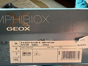 usaq ayaqqabıları: Rəng - Göy Botinkalar, Geox, Ölçü: 24, Uniseks — 4