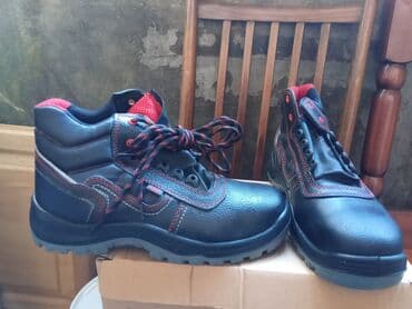 İşçi ayaqqabısı – orta hündürlükdə model - Material: qalın süni/deri lalafo.az -da İşçi ayaqqabısı – orta hündürlükdə model - Material: qalın süni/deri