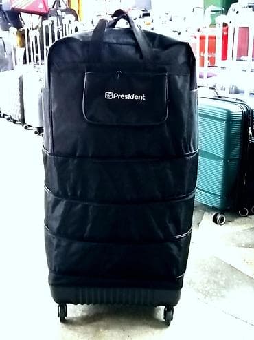 Çanta. Təkərli və yığılan çanta. Yeni. Ünvan AMAY ticarət mərkəzi ağ — 3